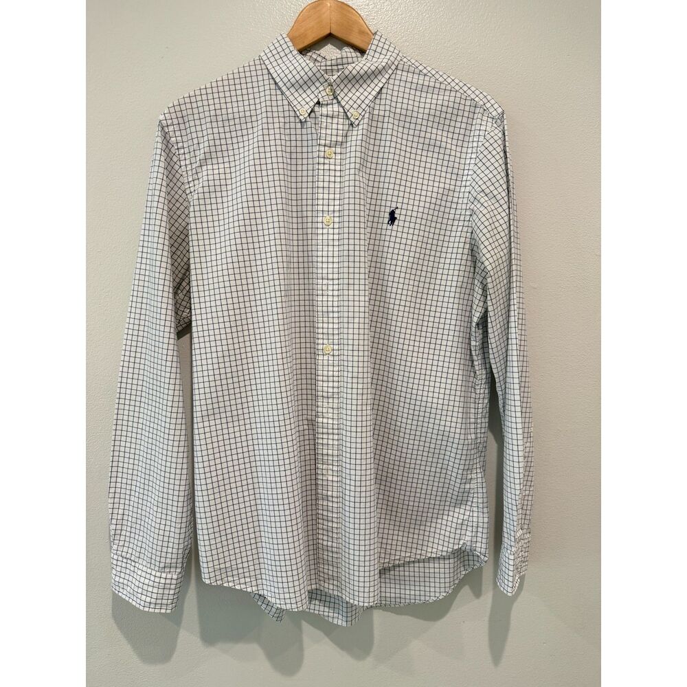 Polo Ralph Lauren Mens Tattersall Cotton Shirt | Large